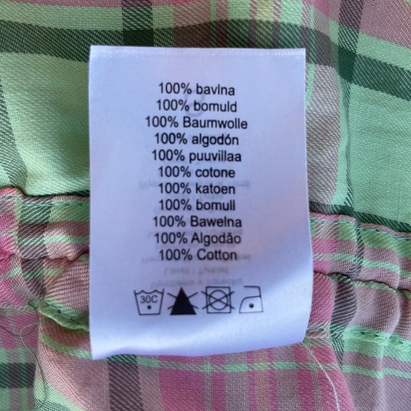 THE RAGGED PRIEST Urban Outfitters ~ Green & Pink Plaid Mini Dress ~ Size Small - Picture 9 of 9